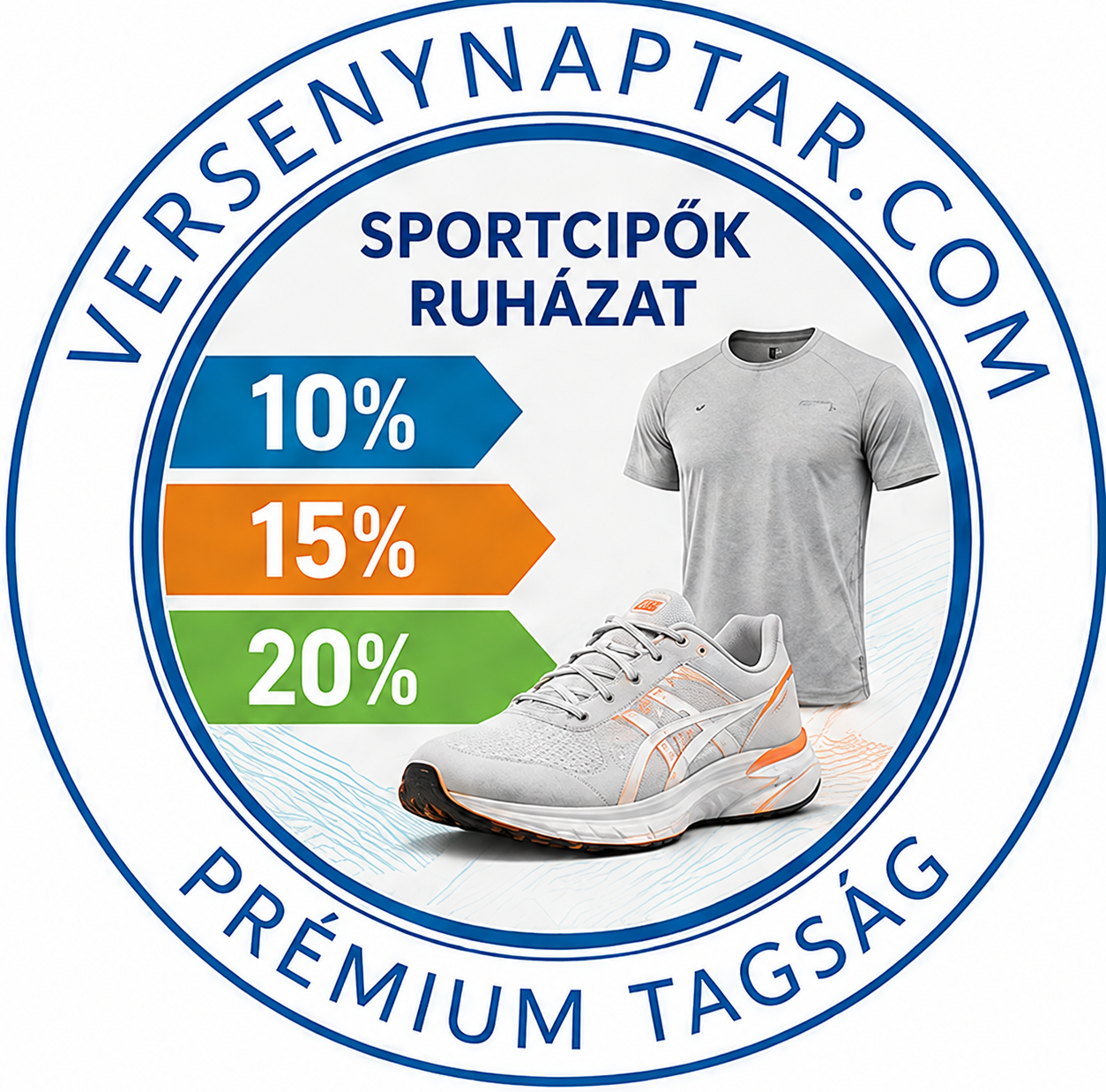 VERSENYNAPTÁR SPORTCIPŐK-RUHÁZAT